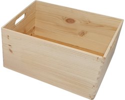 Opbergkist - Hout - 39,5 CM x 29,5 CM x 18,9 CM