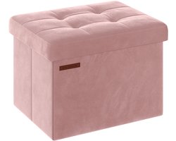 Opbergkist - Opbergdoos met Deksel - 130 kg Belastbaar - Roze – Sterke Box