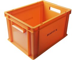 Opbergkist/Stapelbak Oranje 40x30x23,6 cm