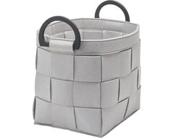 Opbergmand DIX Silver Grey-95