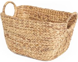 Opbergmand Licht Hout 51 x 30 x H.30.5 cm