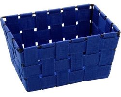 Opbergmand Wenko Adria Polypropyleen Blauw 9x14x19cm