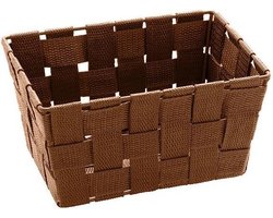 Opbergmand Wenko Adria Polypropyleen Bruin 9x14x19cm