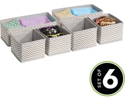 - Opbergmanden in 3-delige set - opbergbox/kledingbox - voor slaapkamers en babykamers - extra bergruimte in de kledingkast/voor veel spullen/veelzijdig - taupe/natuurlijk - per 2 stuks