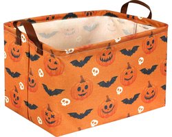 Opbergmanden - Opbergbox - Vakkenkast manden - Opbergdozen - Pompoen decoratie - Perfect voor Halloween - Halloween accesoires - Halloween decoratie - Feestdagen feesten