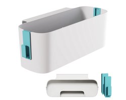 Opbergorganizer voor aan het bed - Hangende mand - Houder voor diversen met haken - Hangende organizer voor op kantoor, thuis, in de slaapzaal, aan de zijkanten van babybedden, Groente