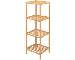 Opbergrek 4 Planken- Bamboe - Berilo
