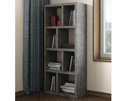 Opbergrek Berkeley 70 cm 4 niveaus - beton