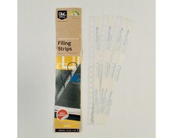 Opbergstrip Djois filestrip universeel 271mm 23rings 100 stuks