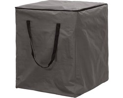 Opbergtas voor Tuinmeubelkussens - 75 x 75 x 90 cm (6 – 8 tuinkussens) - Grijs / Antraciet