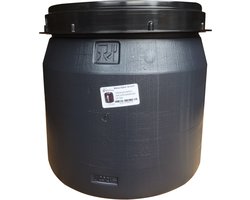 Opberg/ton met schroefdeksel 25 liter