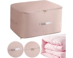 Opbergzakken - Dekenkisten Organizer - Ruimte Besparen - Opvouwbaar Ontwerp - 54 x 42 x 30 cm - Roze