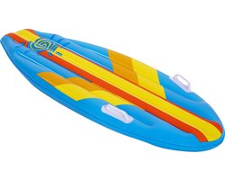 Opblaas mini surfboard 114 cm | blauw