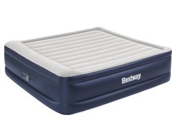 Opblaasbaar bed - BESTWAY - 2-zits matras - 203 x 193 x 56 cm - Geïntegreerde elektrische pomp