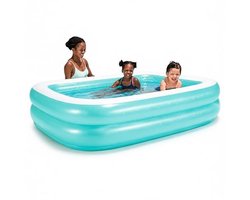 Opblaasbaar Familiezwembad 201x150x51 cm - 450 Liter - Groen