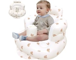 Opblaasbaar kinderzitje - opblaasbare kinderbadstoel - babyzitjekussen - draagbare opblaasbare kinderstoel - babytrainingsstoel - babytoiletartikelen - geschikt voor kinderen vanaf 3 maanden