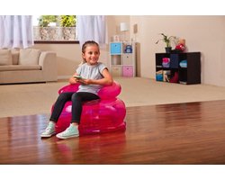 Opblaasbare Baby Zwembadstoel Transparant 66x42 cm voor Kinderen 3-8 Jaar