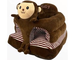 Opblaasbare babystoel - aap - pluche - baby eetstoel - opblaasbare kinderstoel - trainingsstoel - kinderstoel - babyleerstoel