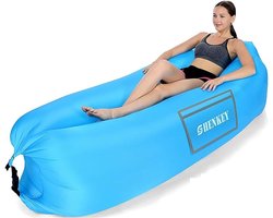 Opblaasbare Bank 2 In 1 - Opblaasbare Zetel Voor Het Zwembad - Intex Bank Voor Op De Camping - 100% Relax Garantie - Opvouwbaar