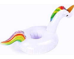 Opblaasbare bekerhouder eenhoorn flamingo bekerhouder voor zwembad [5]