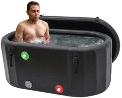 Opblaasbare IJsbad – IJsbad Voor Herstel – Verkoelend Bad – Sport IJsbad – Compact Formaat – 275 Liter Capaciteit – Waterdicht PVC