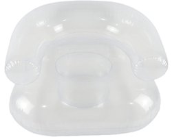 Opblaasbare Kinderstoel - Draagbare Zitplaats - Buiten Spelen - Waterdicht Versterkt PVC - 50x40cm - Transparant
