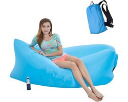 Opblaasbare ligstoel - Ligbed voor Tuin en Strand - Kamperen