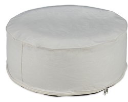 opblaasbare poef - 26 x 56 cm - buitenpoef - outdoor poef - tot 120 kg