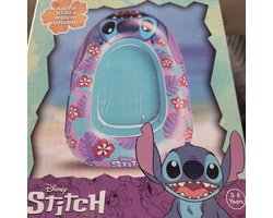 Opblaasbare roeiboot voor kinderen 3 tot 6 jaar - Stitch - blauw paars