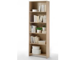 Open boekenkast Bobby | 60 x 24 x 175 cm | Bruin - Bega Consult - Vakkenkast - Bruin - MDF