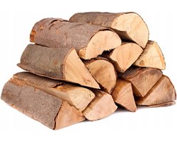 Openhaard Hout 15kg - BEUKEN HAARDHOUT OVENGEDROOGD Brandhout 25cm lengte - voor Openhaard Houtkachel Vuurkorf Vuurschaal
