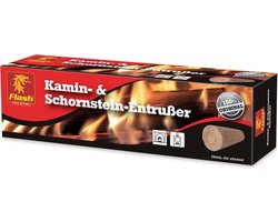 Openhaard / schoorsteen schoonmaakblokje, eenvoudig, schoon en handig