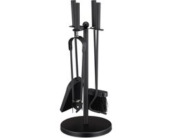 Openhaard set - 5-delig - met gereedschap - haardstel houtkachel