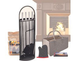Openhaard set, uitgebreid, 21028192
