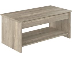 Ophefbare Salontafel Happy Ek (100 x 50 x 44,6 cm)