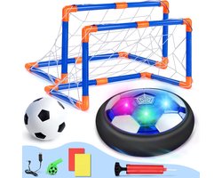 Ophy - Speelbal voetbal - kinderspeelgoedset - air power voetbal - met kleurrijke LED-verlichting - USB-oplaadbare hoverbal - zaalvoetbal kinderspeelgoed - voetbalspeelgoed - educatief speelgoed voor jongens en meisjes vanaf 3 jaar
