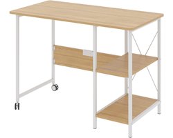 Opklapbaar Loft Bureau 107x55x75 cm - Ruimtebesparend Computerbureau