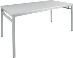 Opklapbare kantinetafel met 4 poten 120cm x 75cm
