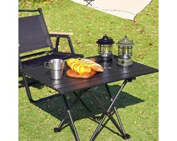 Opklapbare tafel campingtafel picknicktafel draagbare opbergtafel eenvoudige kleine tafel bureautafel Afmetingen 41 x 35 x 29 cm