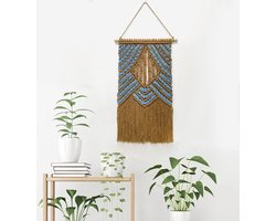 Opknoping Macrame Tapestry Dream Catchers Hand Geweven Wandtapijten Boho Wall Art Decor Home Wall Decor Muur - Voetbal Thema