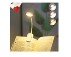 Oplaadbare leeslamp met 3 verlichtingsstanden en oogbescherming - Batterij met lange levensduur, 360° flexibele opklikbare boeklamp