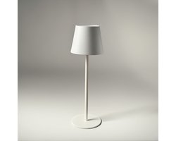 Oplaadbare Tafellamp - PORTO - LED - Wit - Draadloos - Verstelbaar