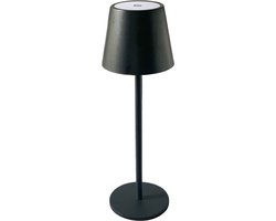 Oplaadbare Tafellamp - PORTO - LED - Zwart - Draadloos - Verstelbaar