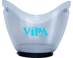 Oplaadbare Wijn champagne koeler - bucket - Cooler met LED verlichting