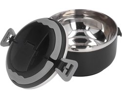 Opliggende- Draadaard, houten handvat, 100% katoenen licht, wenskaart-mand, Handgeweven-ronde mandje - huisdecoratie - geschenkmand - kerstmis.