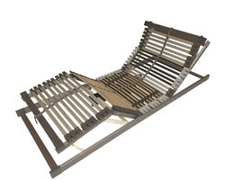 OP=OP - 42-lats Electro lattenbodem - 70x200 - Elektrisch Verstelbaar