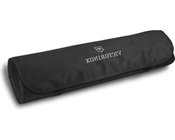 Opslag en Snijplanken Rollmappe 8-delig - Victorinox 7.4011.47 - Leer - Robuust Kunststof Handvat - Zwart Knife Roll Bag