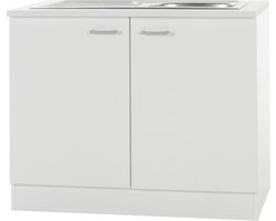 Optifit - Klassik60 - Spoeltafelkast - 2 deuren - 82x100x60 cm