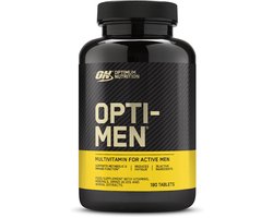 Optimum Nutrition Opti-Men - Multivitamine Man - Vitamines, Mineralen en Plantenextracten - 180 capsules