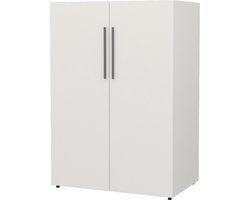 Options Kast Laag 2 deuren Wit